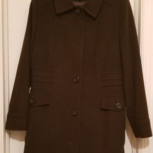 Brown fall/winter work coat